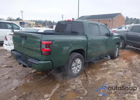 2022 Nissan Frontier Sv 4X4 z USA, uszkodzony, nr VIN 1N6ED1EK3NN622318